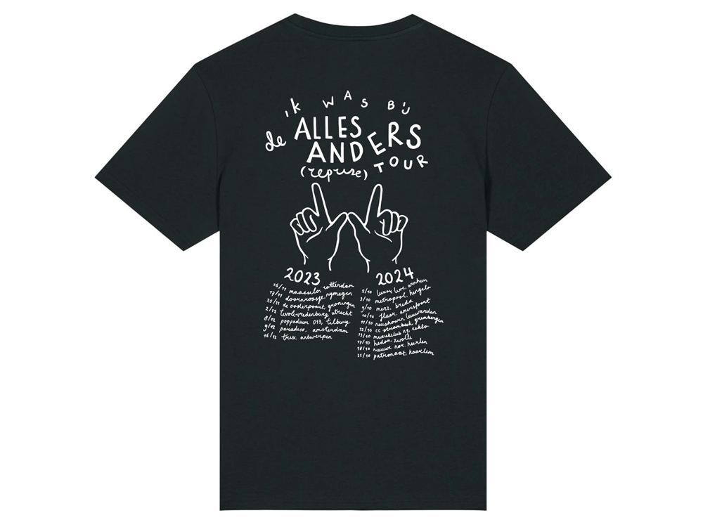 Alles Anders Tour T-shirt Zwart