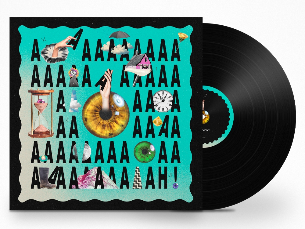 AAAAAH! Zwart Vinyl - Gesigneerd!