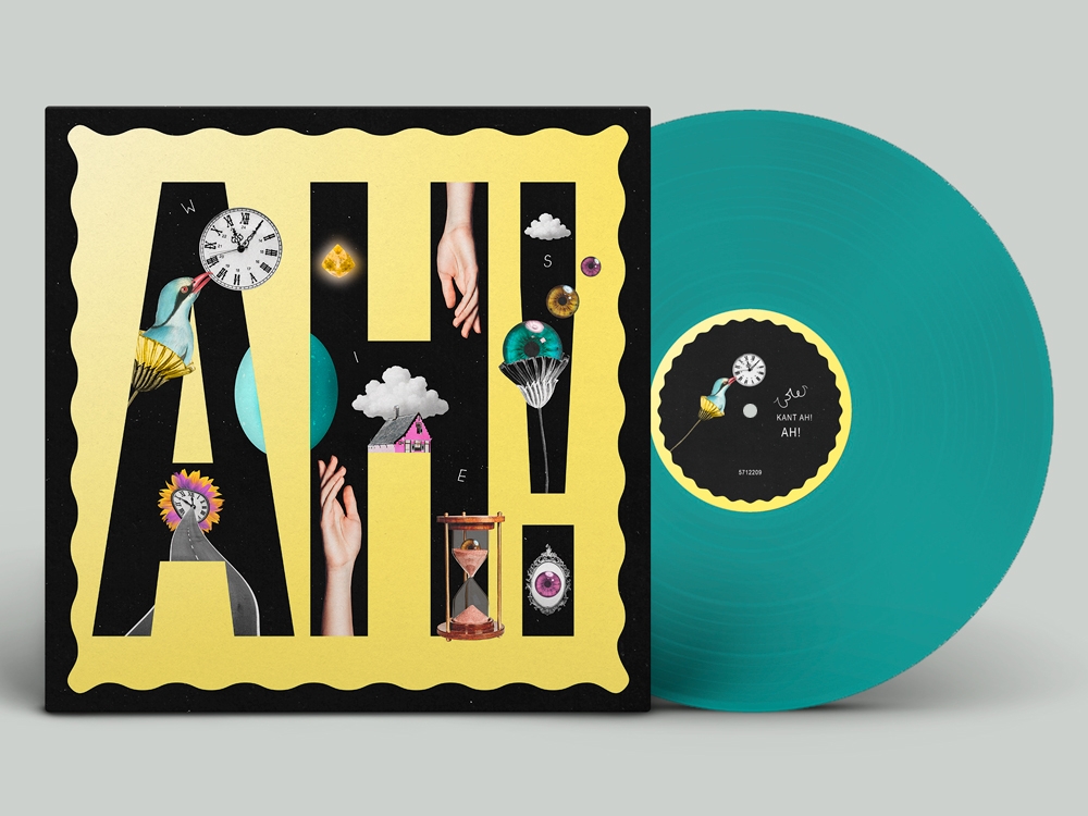 AH! Lichtblauw Vinyl