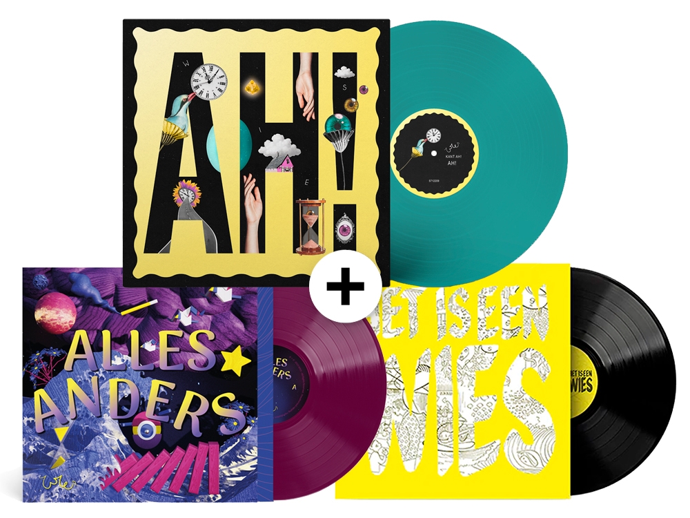 AH! + Alles Anders + Het Is Een WIES Vinyl Bundel